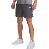 Shorts Uomo Under Armour Tech Utility Grigio Bianco | NonSoloSport