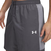 Shorts Uomo Under Armour Tech Utility Grigio Bianco | NonSoloSport