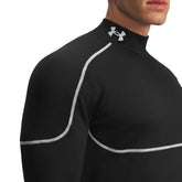 Maglia Uomo Under Armour Cold Weather Grid Nero Bianco | NonSoloSport