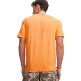 T-Shirt Uomo Under Armour Explor Trail Run Graphic Arancione | NonSoloSport