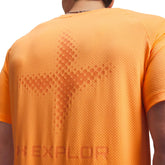 T-Shirt Uomo Under Armour Explor Trail Run Graphic Arancione | NonSoloSport