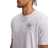 T-Shirt Uomo Under Armour Varsity Crest Bianco | NonSoloSport