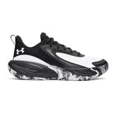 Scarpa da Basket Ragazzo Under Armour Lockdown 8 Nero Bianco | NonSoloSport