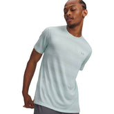T-Shirt Uomo Under Armour Velociti Verde Acqua | NonSoloSport