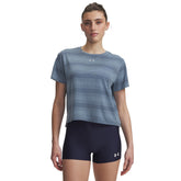 T-Shirt Donna Under Armour Velociti Azzurro | NonSoloSport