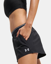 Shorts Donna Under Armour Vanish Woven Nero Grigio | NonSoloSport