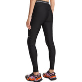 Leggings Donna Under Armour HeatGear Nero Bianco | NonSoloSport