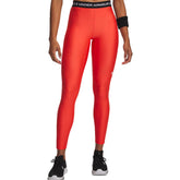 Leggings Donna Under Armour HeatGear Rosso Bianco | NonSoloSport