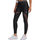 Leggings Donna Under Armour HeatGear Mesh Nero | NonSoloSport