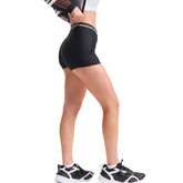 Shorts Donna Under Armour HeatGear Nero Bianco | NonSoloSport