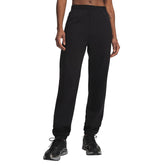 Pantalone Donna Under Armour Unstoppable Fleece Gym Nero | NonSoloSport