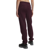 Pantalone Donna Under Armour Unstoppable Fleece Gym Bordeaux | NonSoloSport