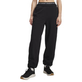 Pantalone Donna Under Armour Icon Fleece Gym Rosso Scuro | NonSoloSport