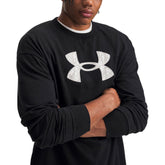 Maglia Uomo Under Armour Heavyweight Unstoppable Nero | NonSoloSport