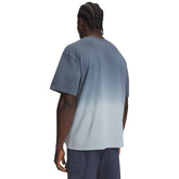 T-Shirt Uomo Under Armour Heavyweight Gradient Blu Bianco | NonSoloSport
