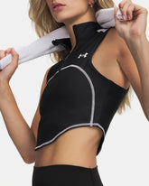 Canotta Donna Under Armour HeatGear Nero Bianco | NonSoloSport