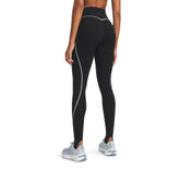 Leggings Donna Under Armour Meridian Contour Stirrup Nero Bianco | NonSoloSport