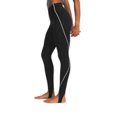 Leggings Donna Under Armour Meridian Contour Stirrup Nero Bianco | NonSoloSport