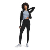 Leggings Donna Under Armour Meridian Contour Stirrup Nero Bianco | NonSoloSport