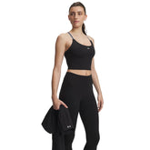 Canotta Donna Under Armour Motion Sport Tape Nero Bianco | NonSoloSport