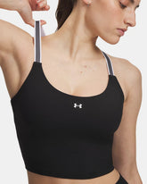 Canotta Donna Under Armour Motion Sport Tape Nero Bianco | NonSoloSport