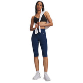 Leggings Capri Donna Under Armour Motion Blu | NonSoloSport