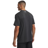 T-Shirt Uomo Under Armour Tech Vent Jacquard Nero Bianco | NonSoloSport