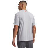 T-Shirt Uomo Under Armour Tech Utility Grigio Rosso | NonSoloSport