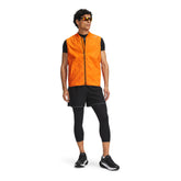 Smanicato Uomo Under Armour Velociti Cold Weather Storm Arancione | NonSoloSport