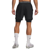 Shorts Uomo Under Armour Vanish Woven 2.0 Nero Bianco | NonSoloSport