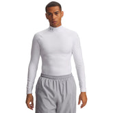 Maglia Uomo Under Armour ColdGear Elite Bianco Grigio | NonSoloSport