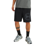Shorts Uomo Under Armour Rival Graphic Nero Grigio | NonSoloSport