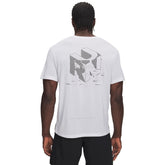T-Shirt Uomo Under Armour Velociti Run Cube Bianco | NonSoloSport