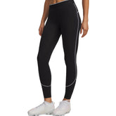 Leggings Donna Under Armour HeatGear Elite Nero Bianco | NonSoloSport