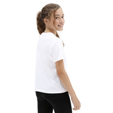 Vans T-Shirt Flowers Bambino Bianco | NonSoloSport