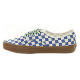 Sneakers Vans Authentic Checkboard Bianco Azzurro | NonSoloSport