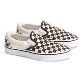 Sneakers Donna Vans Classic Slip-On Marrone Bianco | NonSoloSport