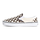 Sneakers Donna Vans Classic Slip-On Marrone Bianco | NonSoloSport