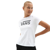 Vans T-Shirt Flying V Donna Bianco | NonSoloSport