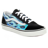 Vans Old Skool Flame Bambino Nero | NonSoloSport