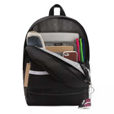 Vans Zaino Construct Skool Nero Bianco | NonSoloSport