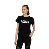 Vans T-Shirt Flying Logo Value Donna Nero | NonSoloSport