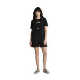 Vans Salopette Short Ground Work Donna Nero | NonSoloSport