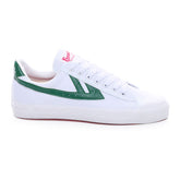 Warrior Sneaker Shanghai Wb-1 Canvas Uomo Bianco Nero | NonSoloSport