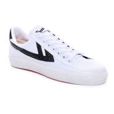 Warrior Sneaker Shanghai Wb-1 Canvas Uomo Bianco Nero | NonSoloSport