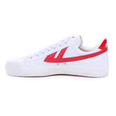 Warrior Sneaker Shanghai Wb-1 Canvas Uomo Bianco Rosso | NonSoloSport