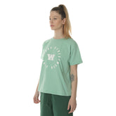 What's T-Shirt College Logo Donna Verde Menta | NonSoloSport