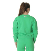 What's Felpa Ft Giro Donna Verde | NonSoloSport