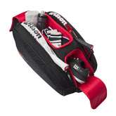 Borsa Padel Wilson Bela Super Tour Rosso Nero | NonSoloSport