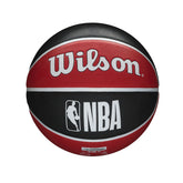 Pallone Basket Wilson NBA Team Tribute Chicago Bulls Rosso Nero | NonSoloSport